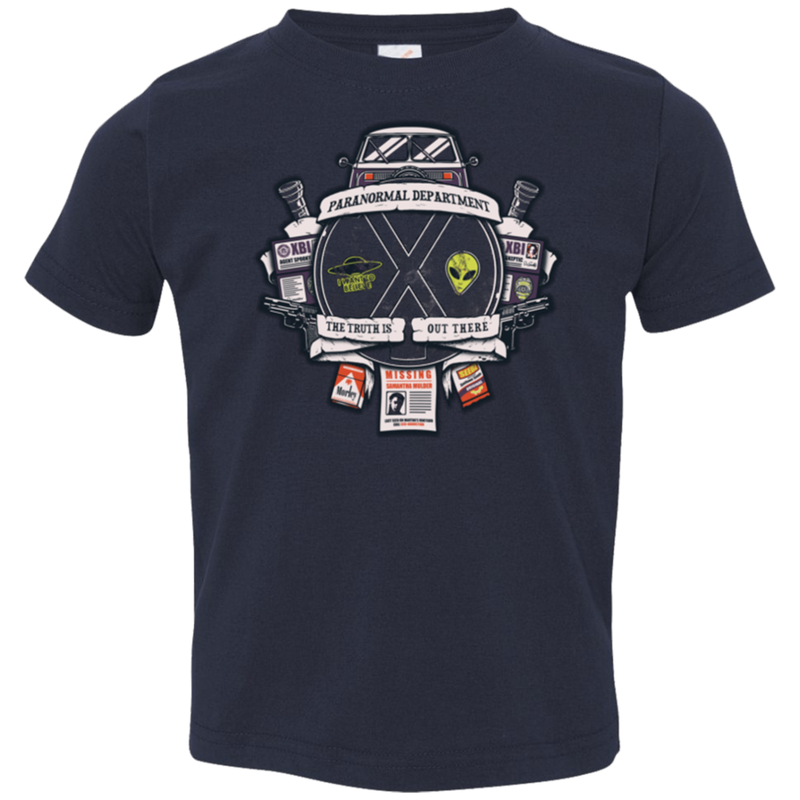 Paranormal files Crest Toddler Premium T-Shirt