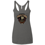 Space Predators Women's Triblend Racerback Tank