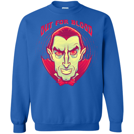 OUT FOR BLOOD Crewneck Sweatshirt