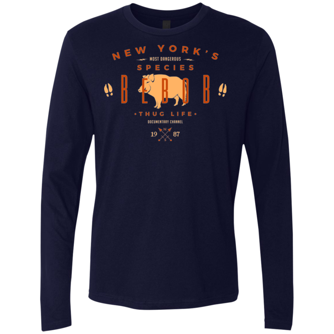 NY SPECIES - BEBOB Men's Premium Long Sleeve