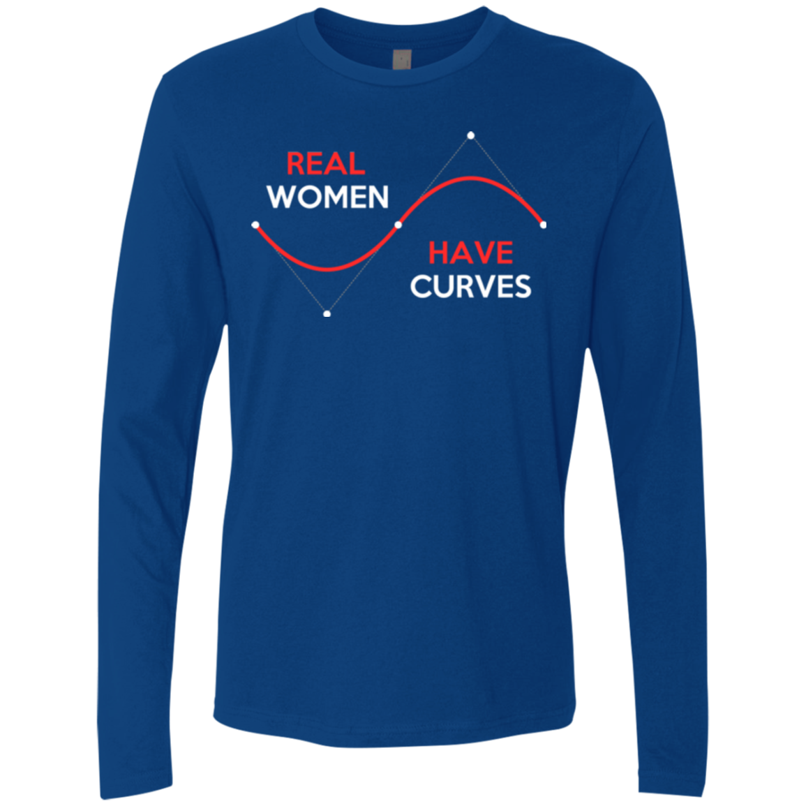 Real Women Men's Premium Long Sleeve