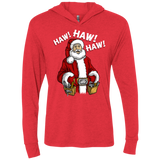 The Santa Clause tool man Taylor Triblend Long Sleeve Hoodie Tee