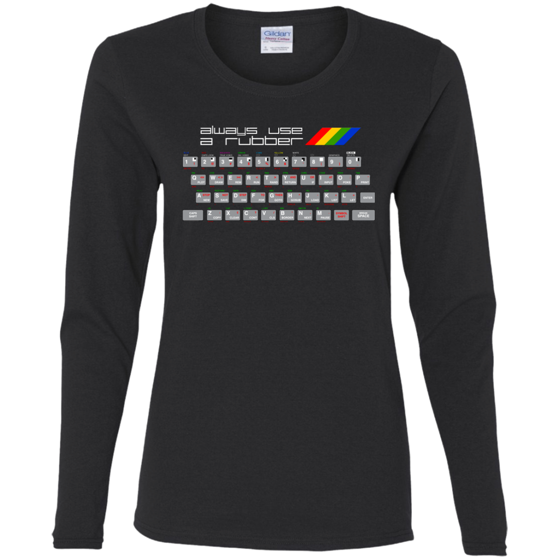 Always Use A Rubber Women's Long Sleeve T-Shirt