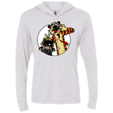 Gothams Finest Triblend Long Sleeve Hoodie Tee