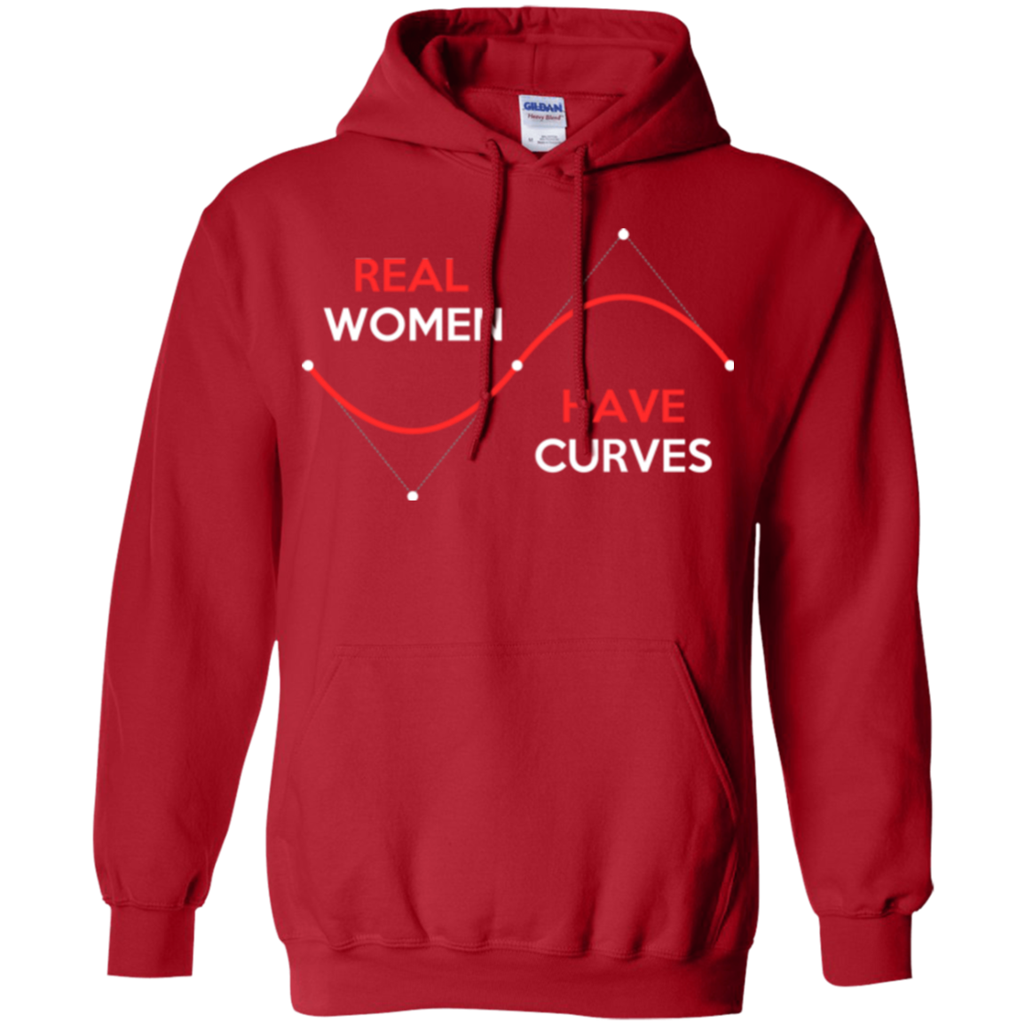 Real Women Pullover Hoodie