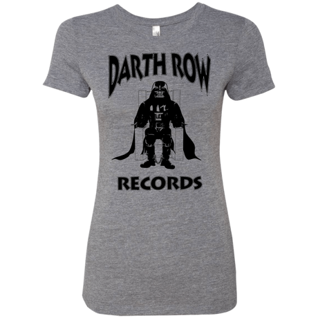Darth Row Records Women's Triblend T-Shirt