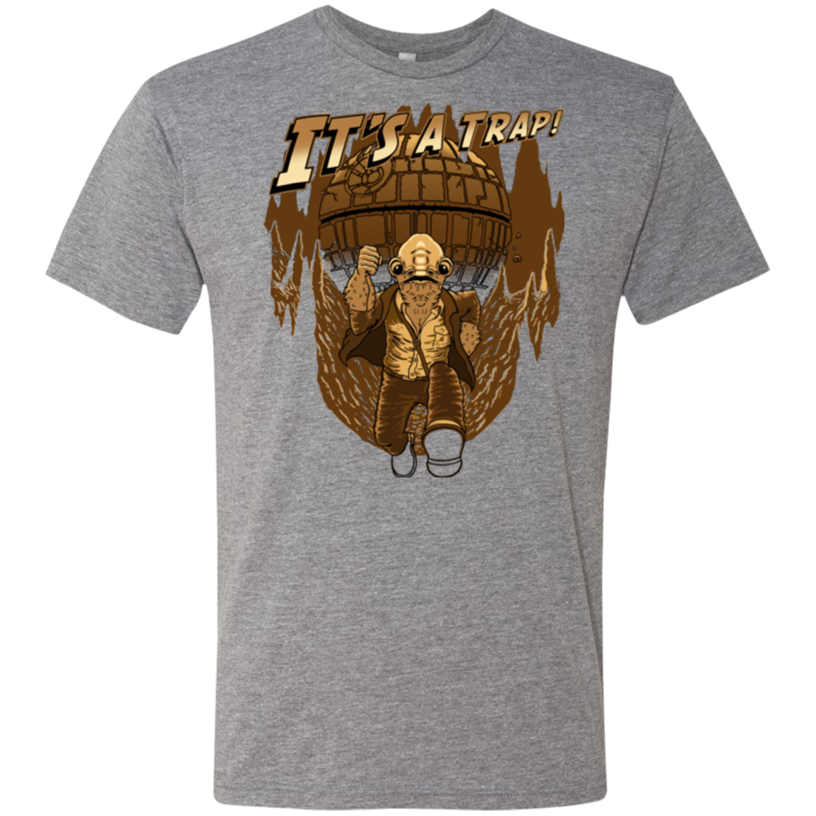 It's a trap!! Men's Triblend T-Shirt