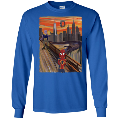 Spider Scream Men's Long Sleeve T-Shirt