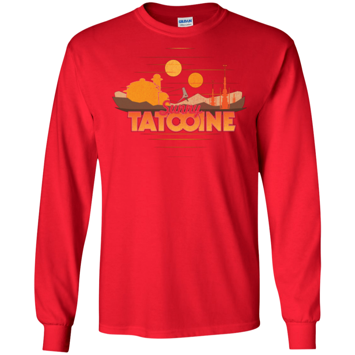 Sunny Tatooine Men's Long Sleeve T-Shirt