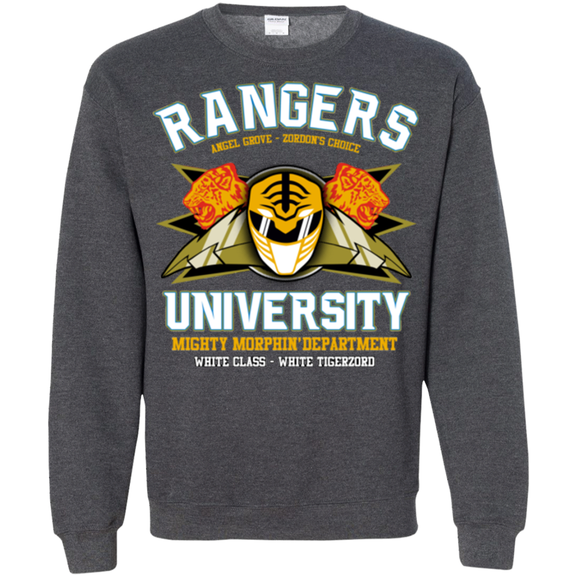 Rangers U White Ranger Crewneck Sweatshirt