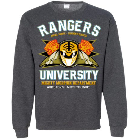 Rangers U White Ranger Crewneck Sweatshirt