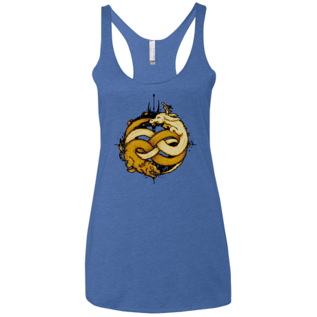 NEVERENDING FIGHT Women's Triblend Racerback Tank