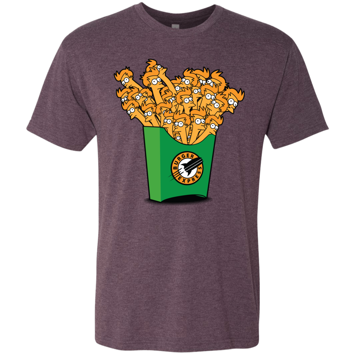 Box of Fries Men's Triblend T-Shirt