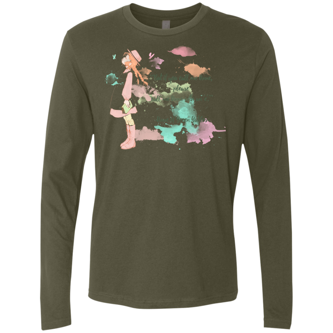 Anne of Green Gables 4 Men's Premium Long Sleeve