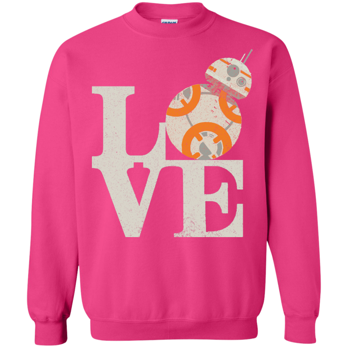 Love Droids Crewneck Sweatshirt