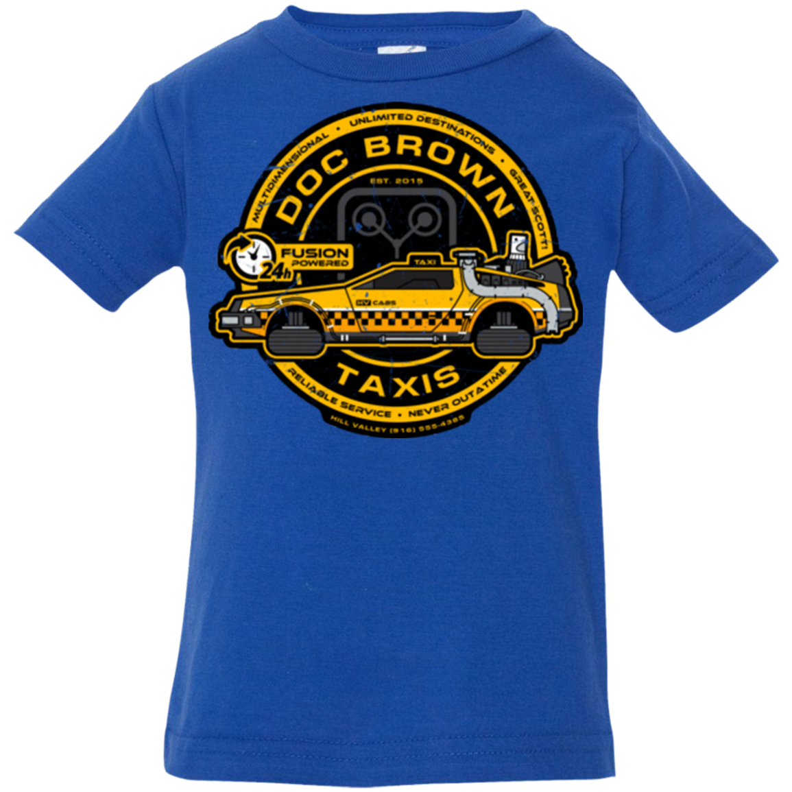 Doc Brown Taxis Infant Premium T-Shirt