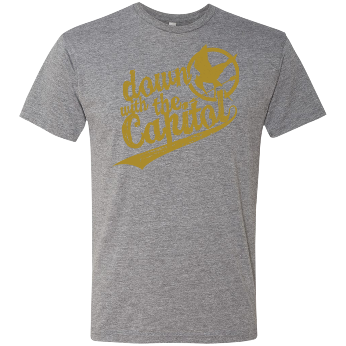 Down with the Capitol Men's Triblend T-Shirt