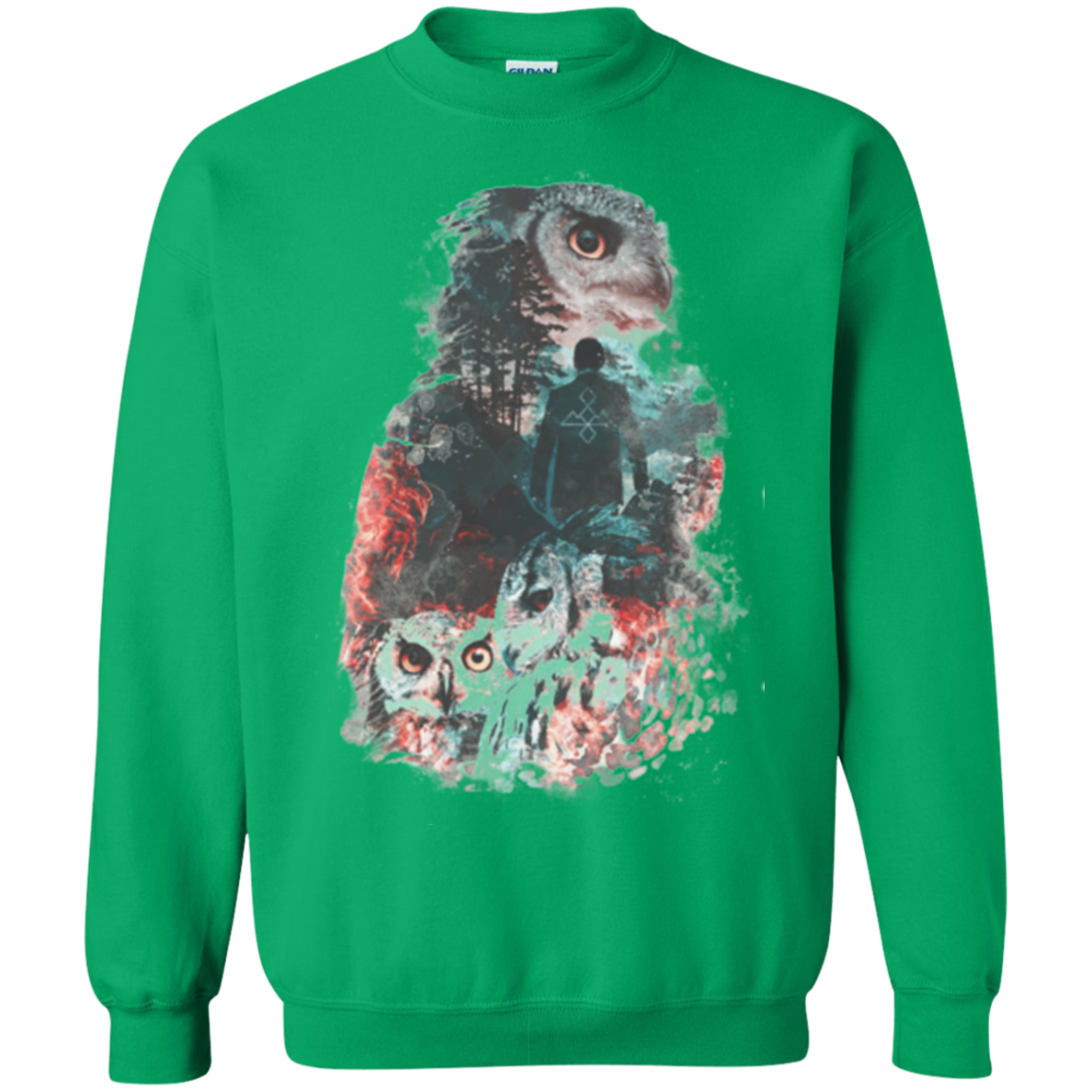 The Owls are Not What They Seem Crewneck Sweatshirt