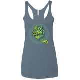 The Hand That Feeds Women's Triblend Racerback Tank