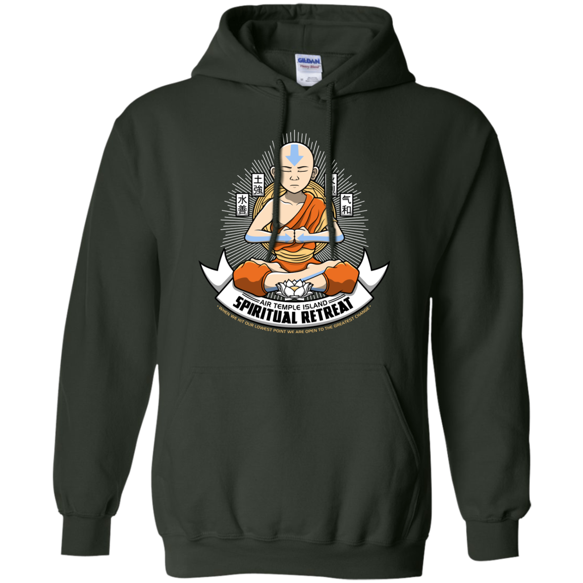 SPIRITUAL RETREATT Pullover Hoodie