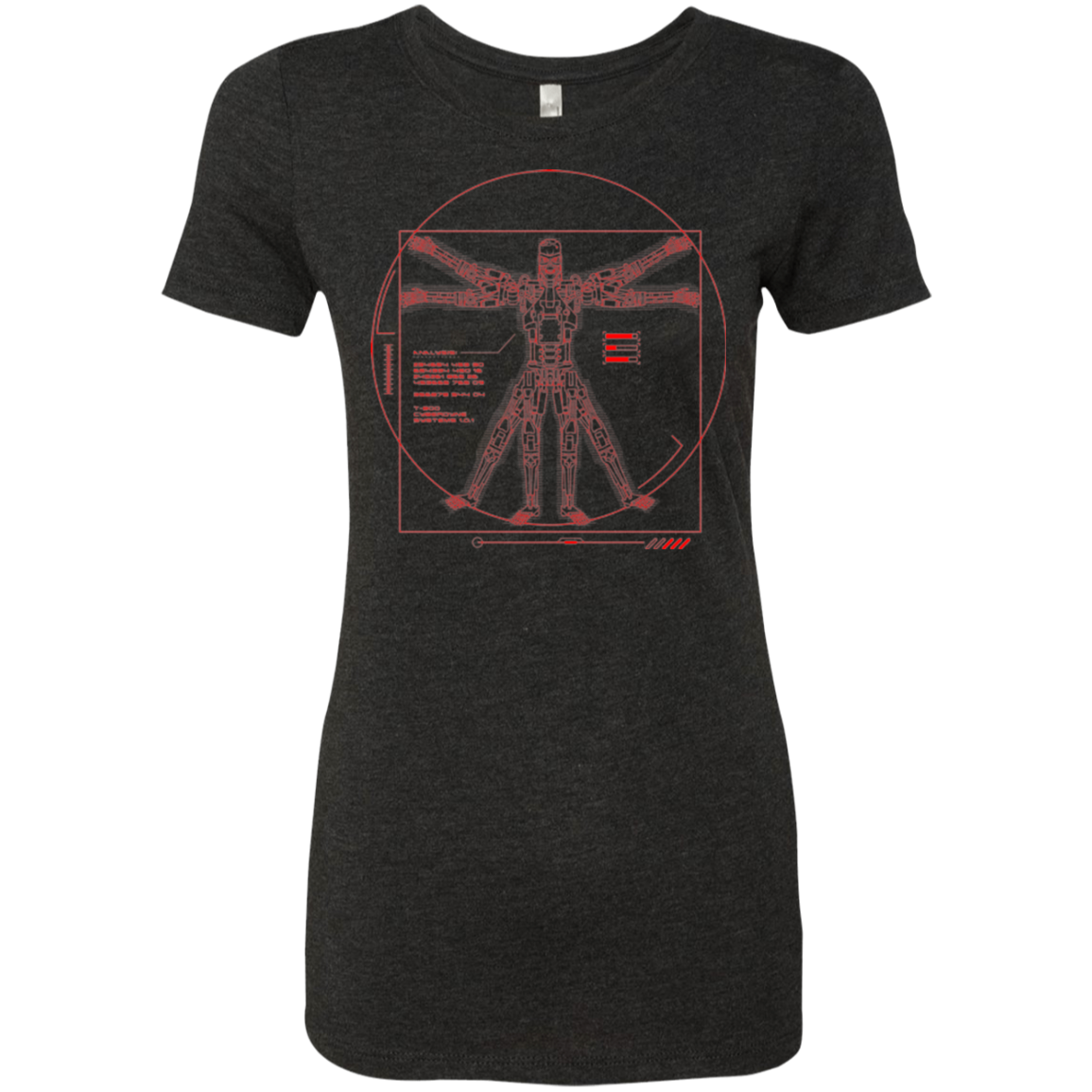 Vitrubian Terminator Women's Triblend T-Shirt