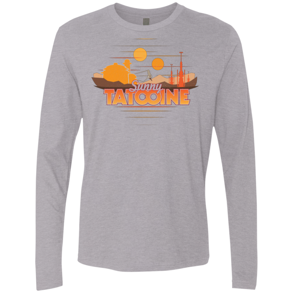 Sunny Tatooine Men's Premium Long Sleeve