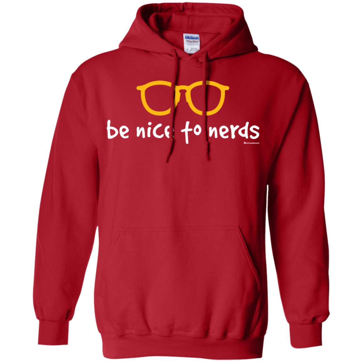 Be Nice To Nerds Pullover Hoodie