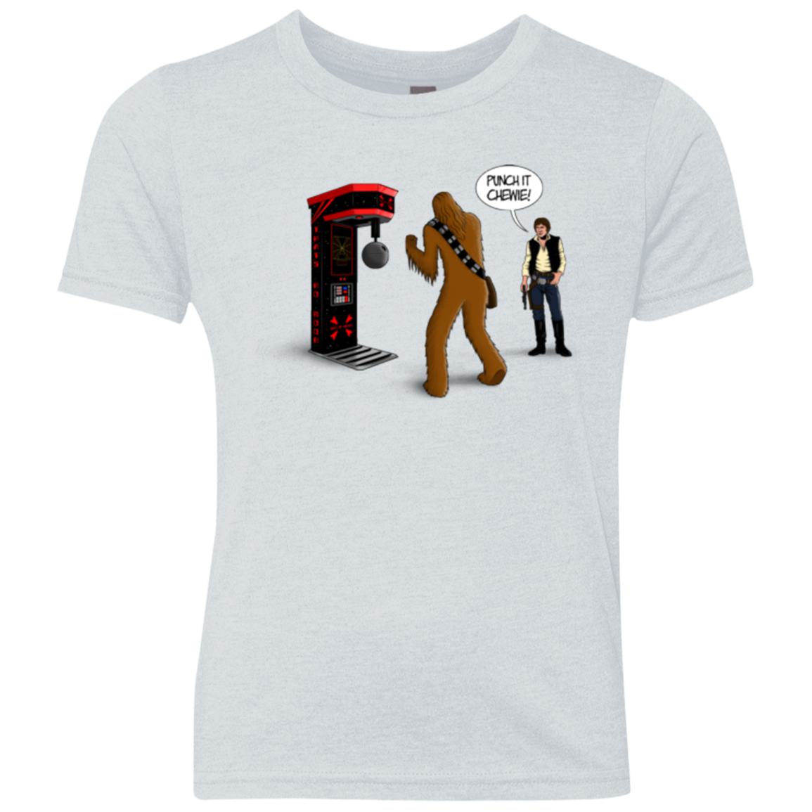 Punch It Chewie Youth Triblend T-Shirt