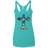 Wonderland Totem Women's Triblend Racerback Tank