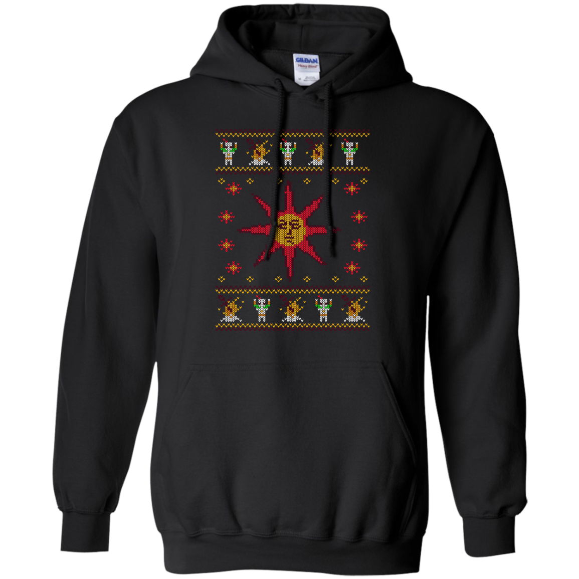 Christmas Sweater Dark Souls Pullover Hoodie Pop Up Tee