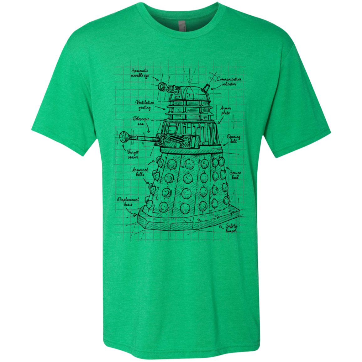 Dalek Plan Men's Triblend T-Shirt