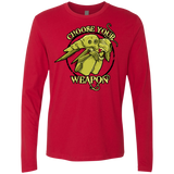 CHOOSE YOUR WEAPON Men's Premium Long Sleeve