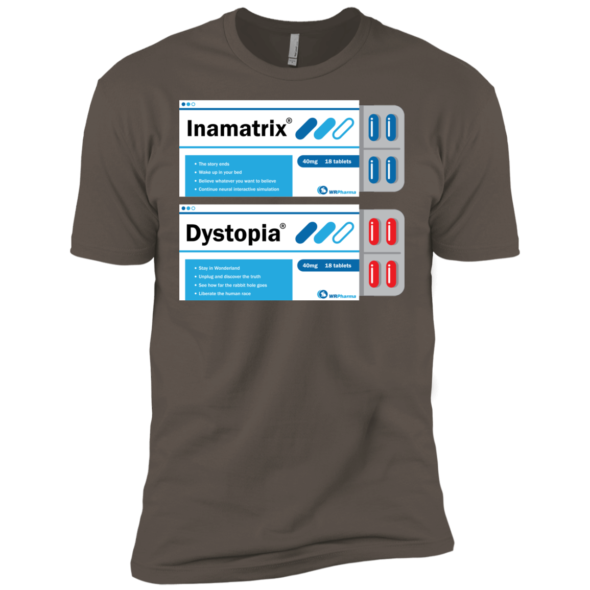 Red or Blue Men's Premium T-Shirt