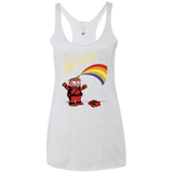 unitard-Raffiti Women's Triblend Racerback Tank