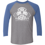 Zangief Gym Men's Triblend 3/4 Sleeve