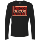 Bacon-Bacon-Bacon Men's Premium Long Sleeve