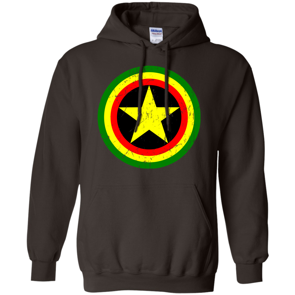 Captain Rasta Pullover Hoodie