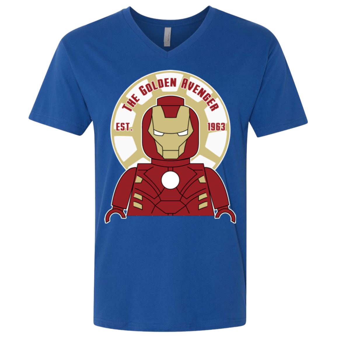 The Golden Avenger Men's Premium V-Neck