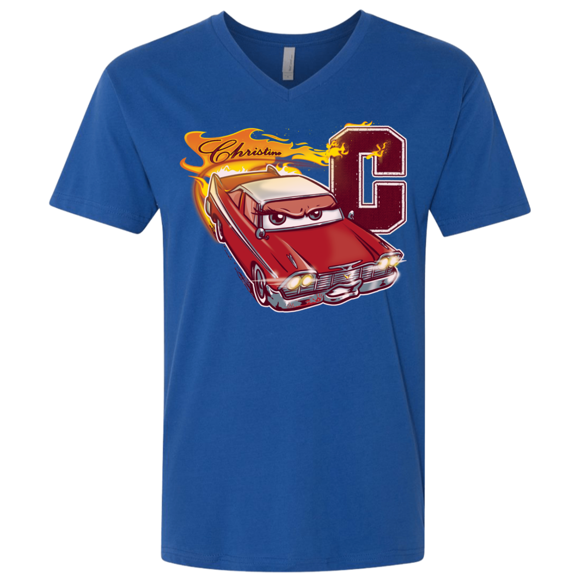 Fury And Fire Men's Premium V-Neck