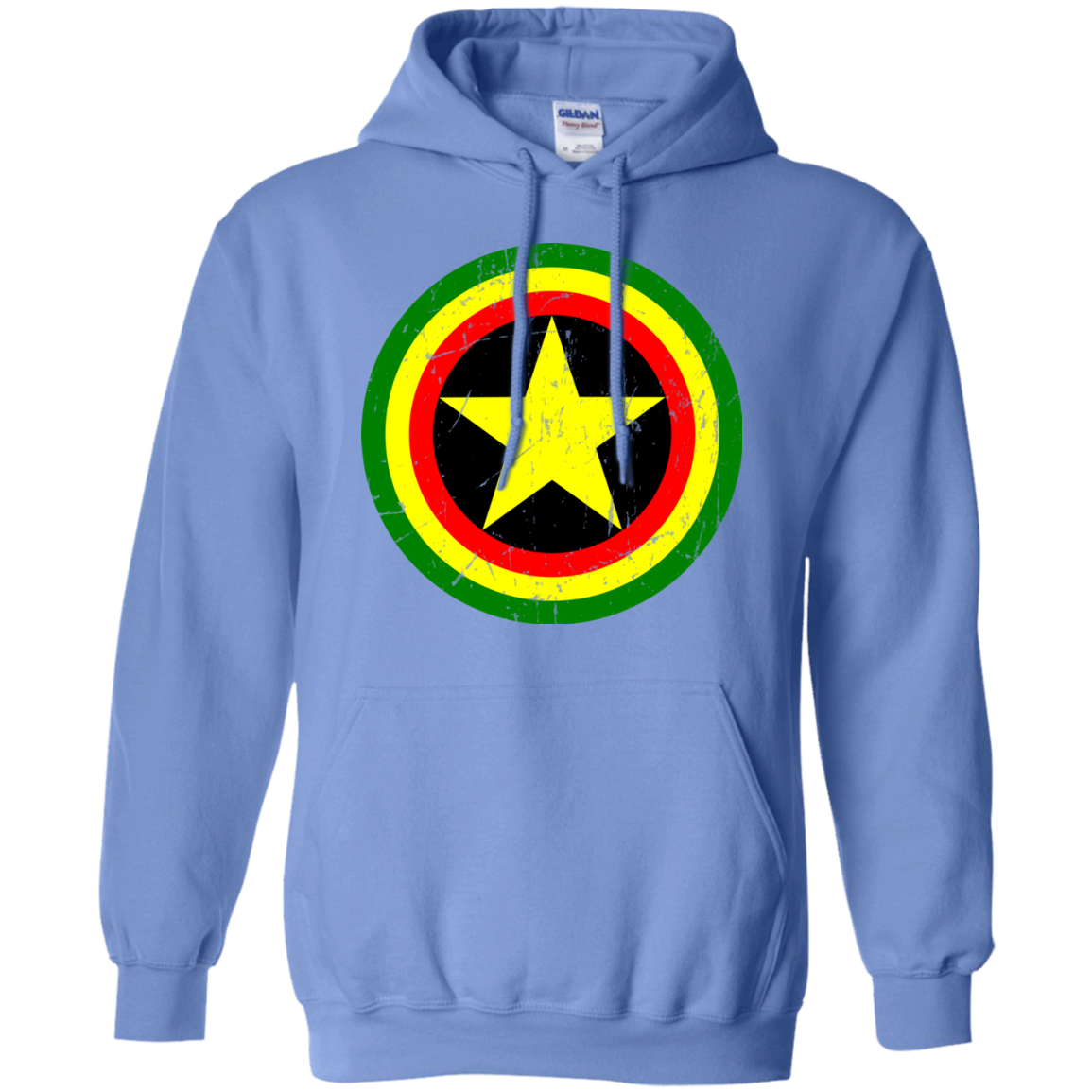 Captain Rasta Pullover Hoodie