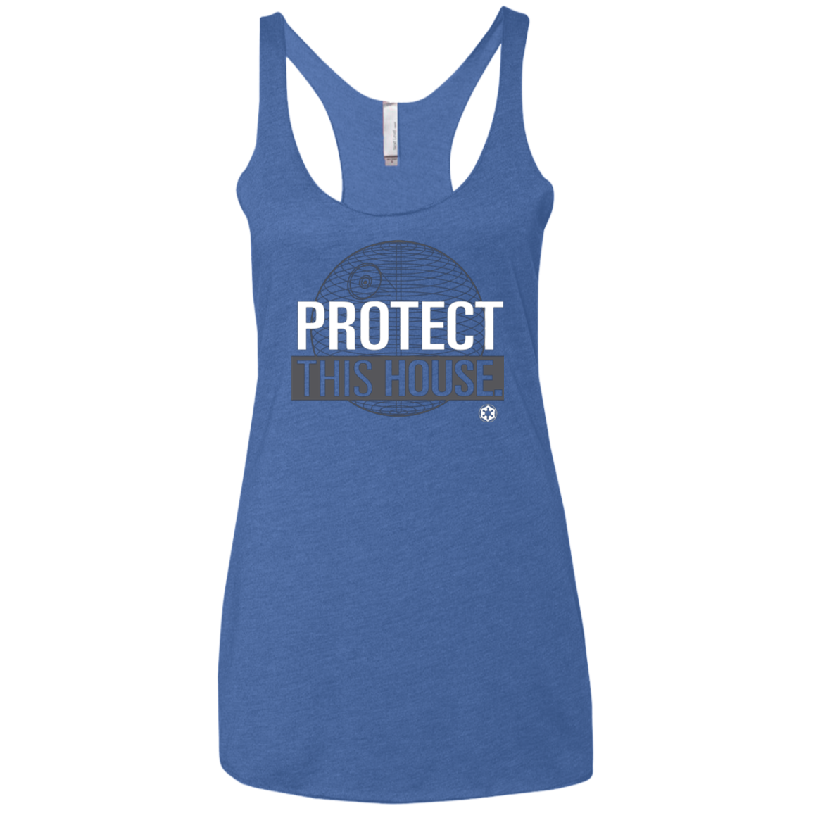 Protect This House Women's Triblend Racerback Tank