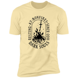 Resting at Bonfires Men's Premium T-Shirt