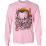 Oni Clown Mask Youth Long Sleeve T-Shirt