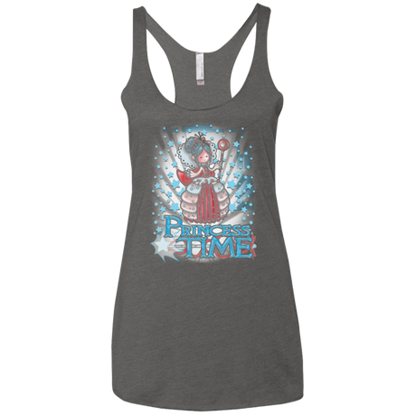 Princess Time Vanellope Women's Triblend Racerback Tank