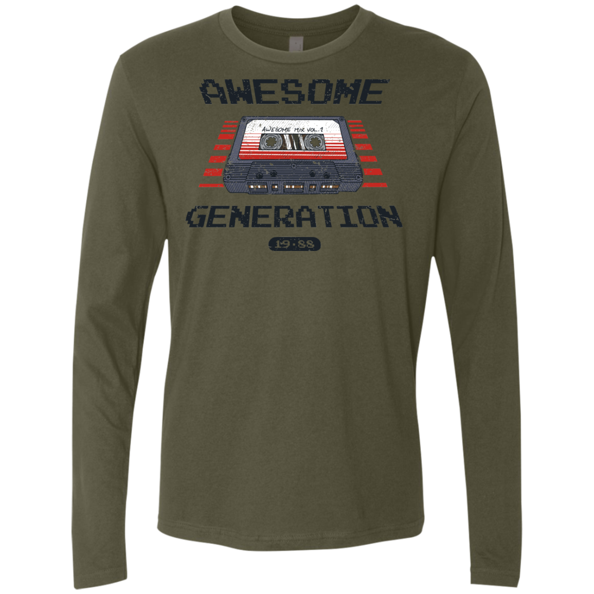 Awesome Generation Men's Premium Long Sleeve
