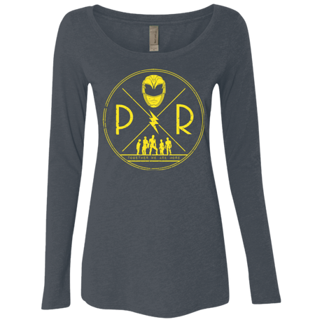 Yellow Power Women's Triblend Long Sleeve Shirt