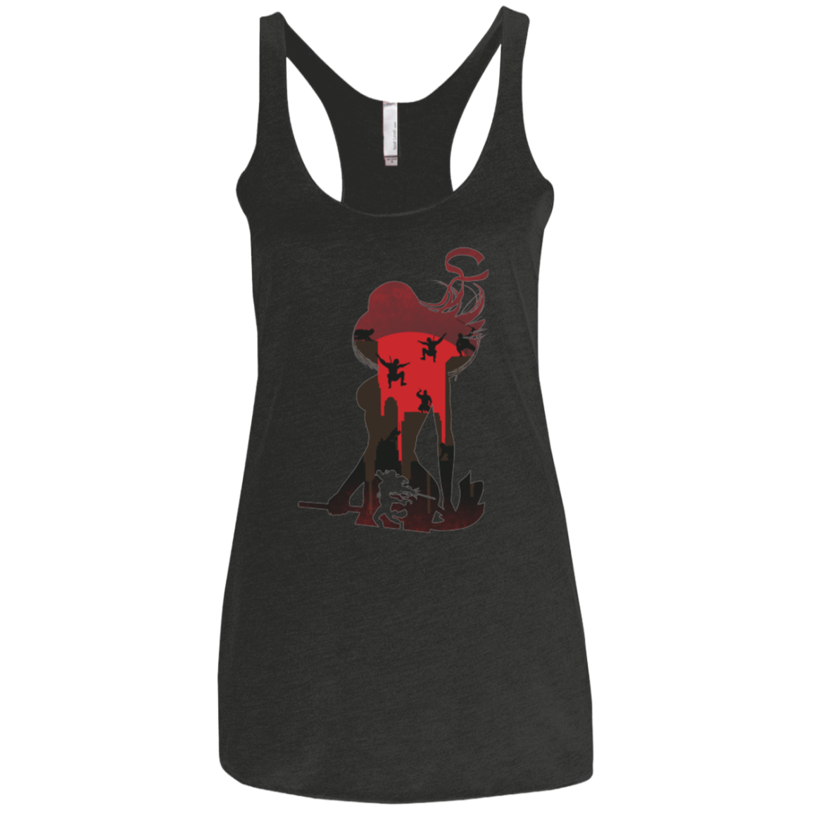 The Assassin Women's Triblend Racerback Tank