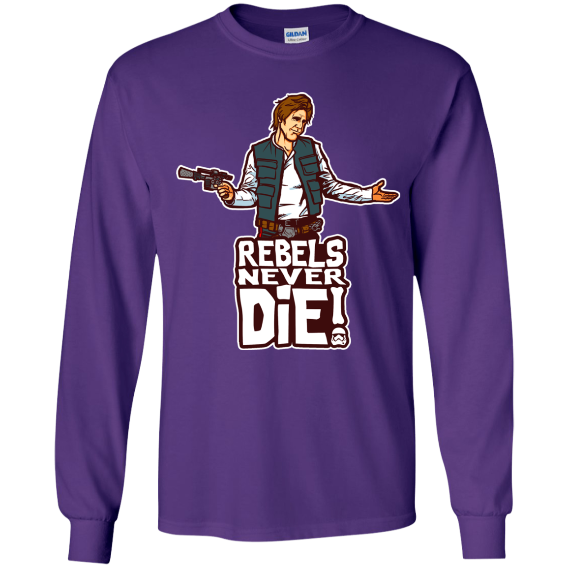Rebels Never Die Youth Long Sleeve T-Shirt