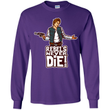 Rebels Never Die Youth Long Sleeve T-Shirt
