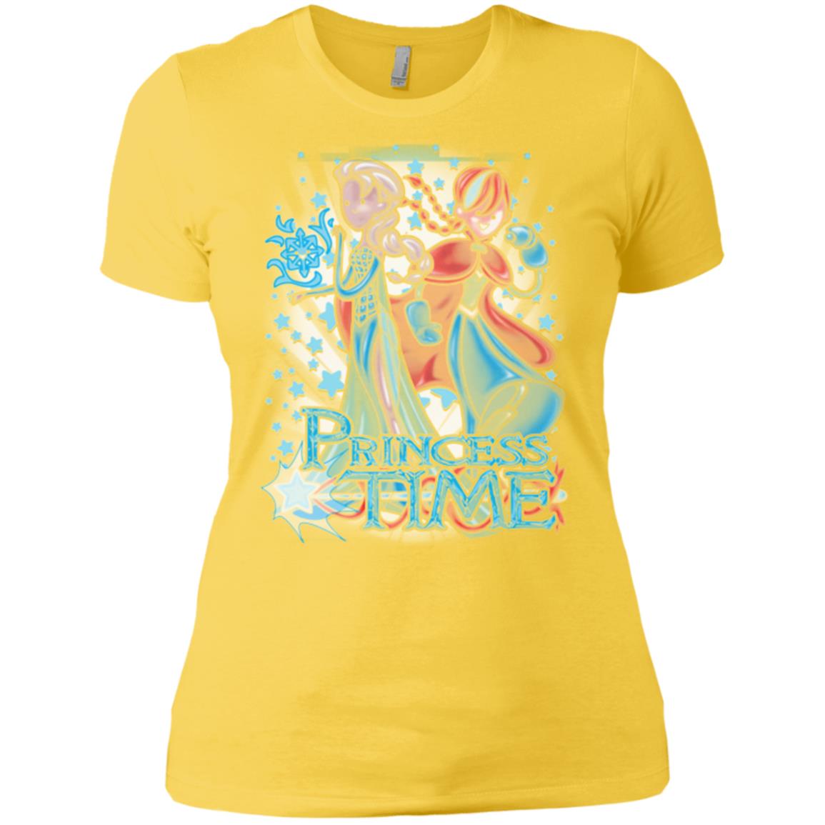 Princess Time Elsa Anna Women's Premium T-Shirt